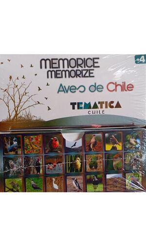 Memorice Aves De Chile | Memorize