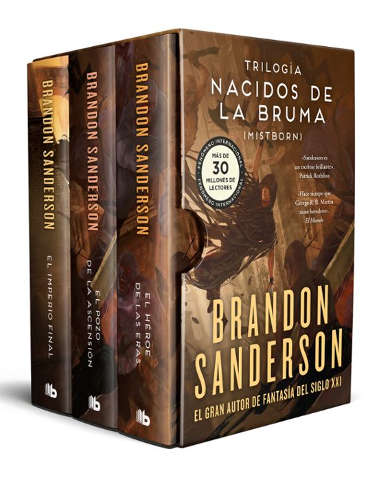 Estuche Mistborn | Trilogía Nacidos De La Bruma